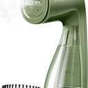 HiLIFE Steamer for Clothes, 1100W Clothes Steamer with Large 300ml Tank, Handheld Clothing Steamer, Fabric Wrinkle Remover, Portable & Compact Travel Size Garment Steamer ONLY FOR 120V (Green)
