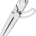WUTA Wing Divider High Polished 304 Stainless Steel Adjustable Spacing Compass Wing Divider Scriber Leather Regulation Tools Edge Creaser DIY for Woodworking Leather Marking