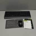 seenda Wireless Bluetooth Keyboard and Mouse Combo, COE200 Ergonomic Wireless Keyboard Mouse with Wrist Rest, Multi-Device Connection, Full-Size, Compatible for Computer/Laptop/Mac/MacBook, Black