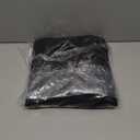 KDF Straight Leg Jeans for Women High Waisted Jeans Frayed Baggy Pants Raw Hem Loose Stretchy Cropped Wide Leg Black Size 12