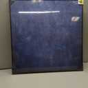 Framed Navy Blue Modern Abstract Wall Art, Canvas Paintings Artwork for Walls, Minimalist Blue Art Prints Pictures for Living Room, Hallway, Bedroom, Office, Bathroom Wall Decor -24x24 Inch (Deep Indigo)