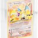 Single Card Display Case, Transparent Card Display Clear Card Stands, 35PT Acrylic TCG Triple Cards Frames