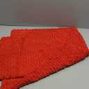 MIULEE Christmas Red Throw Pillow Covers Soft Corduroy Decorative Set of 2 Boho Striped Pillow Covers Pillowcases Farmhouse Home Decor for Couch Bed Sofa Living Room 20x20 Inch