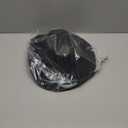 Womens Western Cowboy Hats Studded Pinched Western Cowgirl Hats Wide Brim Fedoras Hat with Belt Buckle (Size:Medium)