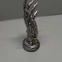 Xoevlix Cyberpunk Decor Silverhand Mechanical Hand, Gaming Controller Holder Stand, 9.6 Inch Resin Gaming Desk Accessories for Room, Porch, Shelf, Home Decor