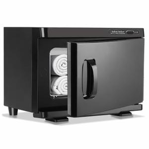 Salon SeorTowel Warmer Cabinet Professional Towel Heater with Essential Oil Spot for Facial Spa or Personal Home Use (Black)