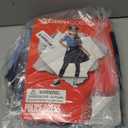 Morph Police Officer Costume For Girls, Cop Costume For Girls, Girl Police Officer Costumes Blue, Kids Halloween Costumes (10-12 Years)