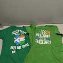 2Pack T-Shirt Shamrock Gifts Irish St. Patrick`s Day Decorations And Irish Temper Scottish Attitude, Medium