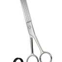Suvorna Thinning Shears for Hair Cutting - 28 Teeth Razor Sharp Edge Hair Thinning Scissors for Blending and Layering - 6.5" Stainless Steel Texturizing Shears for Men and Women