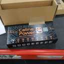 Caline CP205 Guitar Pedal Power Supply, DC 9V True Isolated Pedalboard Power Supply with 8 Totally Isolated Outputs(300mA/500mA), Noiselessly