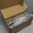 Lifewit 1 Gallon Drink Dispenser for Parties 2 Pcs, 4L Plastic Beverage Container with Stand for Juice/Tea/Soda & Lemonade, Clear Water Pitcher with Spigot for Mimosa Bar Hosting 39 x 16 cm/15x6"