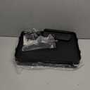 KDD Clamp On Desk Organizer - Adjustable 2-Tier Above or Under Desk Shelves with Large Capacity Tray, Phone & Tablet Holder, Headphone Hook - No Drilling Desktop Storage for Office & Home Accessories