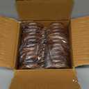 2.5 Inch Wooden Drapery Curtain Rod Rings, 24 Pcs for 1-1.5 inch Rod Pole, 1.75 INCH INNER DIA, Natural Rosewood (24, 1.75 INCH INNER DIA)