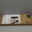  Umbra Sticks Wall-Mounted Coat Rack Rail Hook with 5 Retractable Pegs – Modern, Space-Saving Storage Organizer, Black