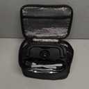 TRAVELISIMO Electric Lunch Box for Adults 100W Heated Lunch Box For Men 1.5L Stainless Steel Portable Food Warmer, 12/24/110V for Travel & Work, Loncheras Electricas Para Calentar almuerzo (Black)