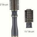 INFINITIPRO BY CONAIR Hot Air Styling Brush Set with 2-Inch and 1.5-Inch Bristles