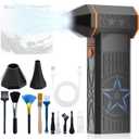 Snow Whiz Turbo Blower,130,000RPM Mini Turbo Snow Blower,Snowwhiz Turbo Blower Handheld,Turbo Breeze Electric Blower,Air Duster Cordless Cleaner for Car Windshield Winter Snow Cleaning