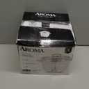 Aroma Housewares 6-Cup (Cooked yield ) / 1.2Qt. Select Stainless Pot-Style Rice Cooker, & Food Steamer, One-Touch Operation, White