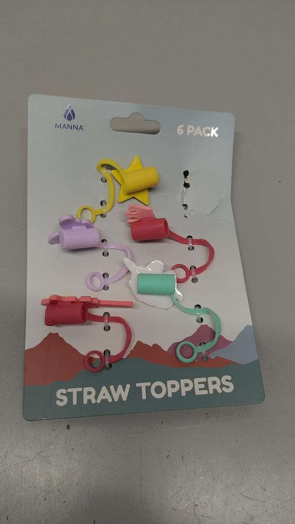 Manna, Straw Toppers, 5 Pack