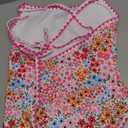 Jolefille Womens One Piece Swimsuit Tummy Control Modest Bathing Suit Teen Girls Swim Suit Cute Floral Swimwear (Small)