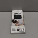 LitBear Sleep Mask for Side Sleeper Women Men, Eye Mask for Sleeping Light Blocking, 3D Contoured Cup Sleeping Mask, Soft Breathable Sleep Eye Mask with Adjustable Elastic Strap for Travel (Black)