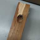 Handcrafted Solid Wood Bench, 30" - Farmhouse-Style Entryway Seating for Living & Dining Room, Rustic Design, Natural Finish (Brown)