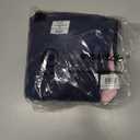 Real Essentials 3-Pack: Girls Ultra-Soft & Warm Long Sleeve Fleece Crew Neck Pullover Sweatshirt (Medium, Set 1)