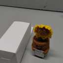 Funny Mini Positive Sunflower Doll Crochet with Positive Card - Thank You for Being Such an Important Part, Gift for Coworker, Friends, Family, Birthday, Thank You Gift for Women and Men