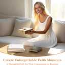 Neatmeat Decorative Books for Home Decor  Faux Book Set with Hidden Storage  Neutral Coffee Table Books for Living Room, Entryway, Bookshelf Styling  Christian Home Decor (Yellow-beige)