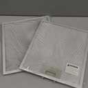 2-Pack W10169961A Hood Vent Grease Filter 10.5" X 12" Microwave Grease Filter With 3-Layer Aluminum Mesh Fit Whirlpool, Jenn.Air Range Hoods Replaces W10875058 W11245983 by AMI PARTS
