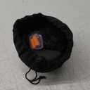 MLVOC Travel Pillow 100% Pure Memory Foam Neck Pillow, Comfortable & Breathable Cover, Machine Washable, Airplane Travel Kit with 3D Contoured Eye Masks, Earplugs, and Luxury Bag, Standard (Black)