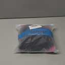 Aidonger One Piece Swimsuit for Women Tummy Control Slimming Bathing Suit Color Block V Neck Swimwear (Large, Black)