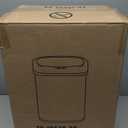Kitchen Trash Can with Lid, 13 Gallon Automatic Garbage Can for Bathroom Bedroom Home Office 50 Liter Touch Free High-Capacity Brushed Stainless Steel Waste Bin