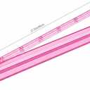 Mahjong All-in-One Tile Racks with Pushers, 4 Pack Acrylic Racks, American Mahjong Accessories (Pink)