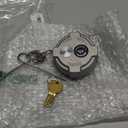 Fokes Locking Diesel Fuel Cap 2 3/8" Compatible with Freightliner M2 Small Semi Box Trucks Fuel Tank, Semi Truck Tank Locking Gas Cap Replace FTA-C-13