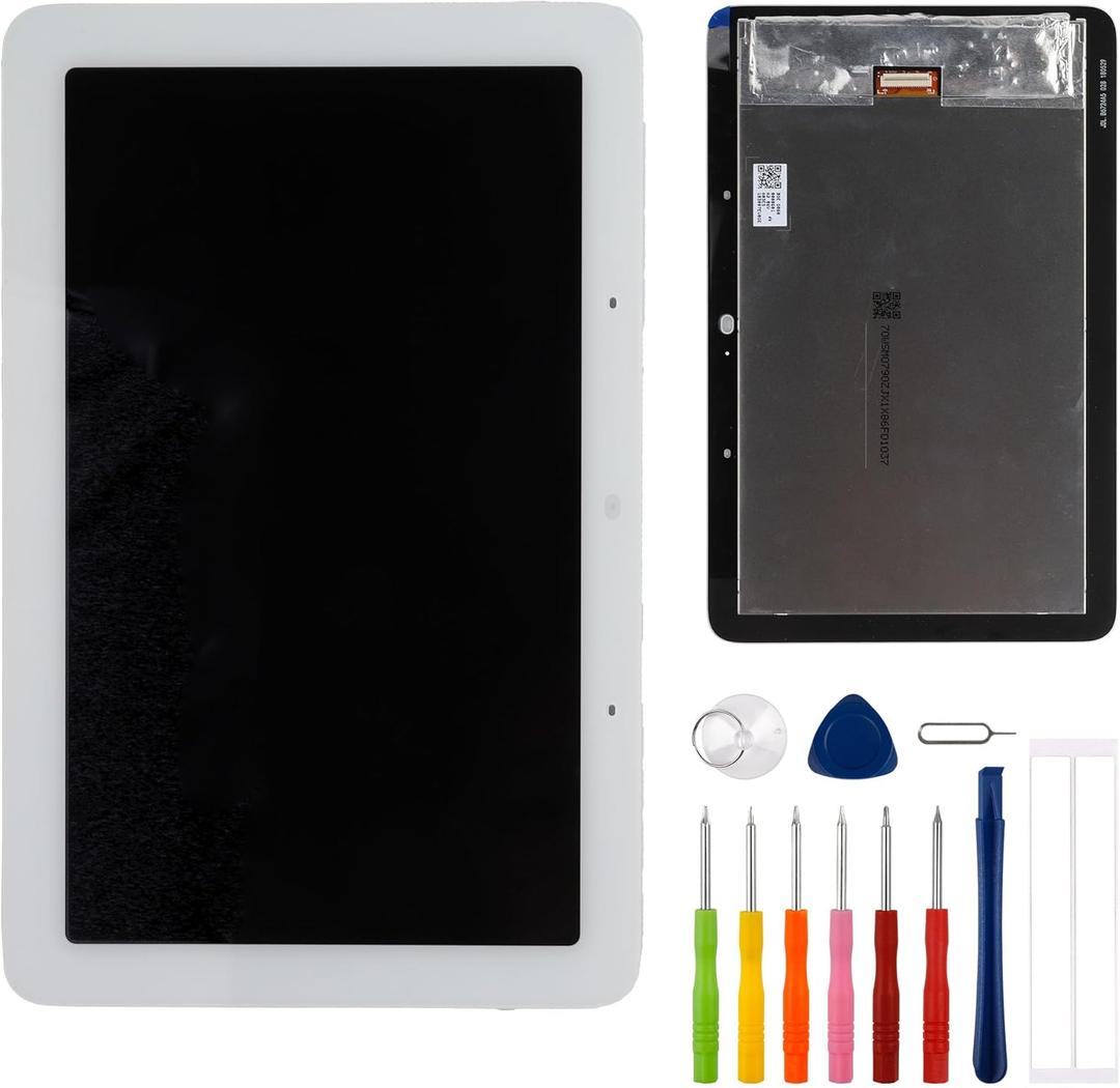 Replacement LCD Display Touch Screen Digitizer Assembly Compatible with Google Nest Hub 1st 7" with ToolsWhite