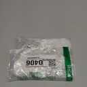 JANGANNSA 3 PCS White Flower Baby Bibs Infant Burp Clothes for Baby Girls Saliva Towel Cotton Infant Toddler Girls Bibs (3PCS-White)