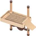 Float Turtle Pier Reptile Island for Aquariums Tank Functional Decorative Aquarium Tortoise Dock for Sun Bathing, L