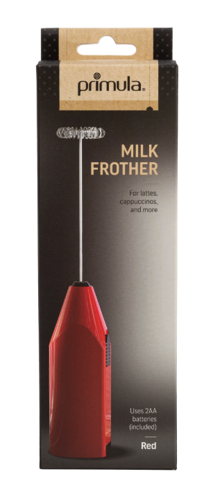 Primula Milk Frother Red