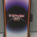 Defender for iPhone 15 Pro Max Case with Clip Holster,Heavy Duty Rugged Full-Body,2 Layers of Sturdy,Anti-Drop,Military-Grade Defender Cover for iPhone 15 Pro Max Phone Case (Black & Orange)