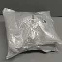 Pack of 2, 4 Sizes 18Pcs Iridescent Ornaments Balls Clear Plastic Ornaments for Crafts DIY Bubble Pot Halloween Cauldron Christmas Ball Ornaments Bubble Birthday Wedding Decor, (18)