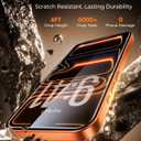 UNBREAKcable 3-Pack Screen Protector for iPhone 17 Pro Max, Double Shatterproof Tempered Glass [Easy Installation Frame] [9H Hardness] [99.99% HD Clear] [Case Friendly] for iPhone 6.9 inch