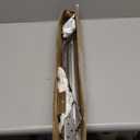 Adjustable Stainless Steel Chimney Roof Support Bracket Kit,6 Inch Extended Height-Adjustable,Triangle Design for Wind Stability,Stove Pipe