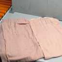 Elegant Blush Pink Sheer Curtains 84 Inches Long for Living Room, Bedroom Cotton Textured Light Filtering Semi Sheer Curtains Linen Natural Rod Pocket Voile Drapes, W52 x L84 in, 2 Panels