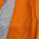 Kikibell Rain Jacket Women Striped Lined Hooded Lightweight Raincoat Outdoor Waterproof Windbreaker, XL