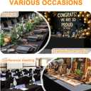 Spandex Table Cover 2 Pack 8FT Black Fitted Tablecloths,Washable Wrinkle Resistant Stretch Table Cloth Rectangle for Vendor Booth Display Items,Party Supplies for Adults,Wedding Decorations,Banquet