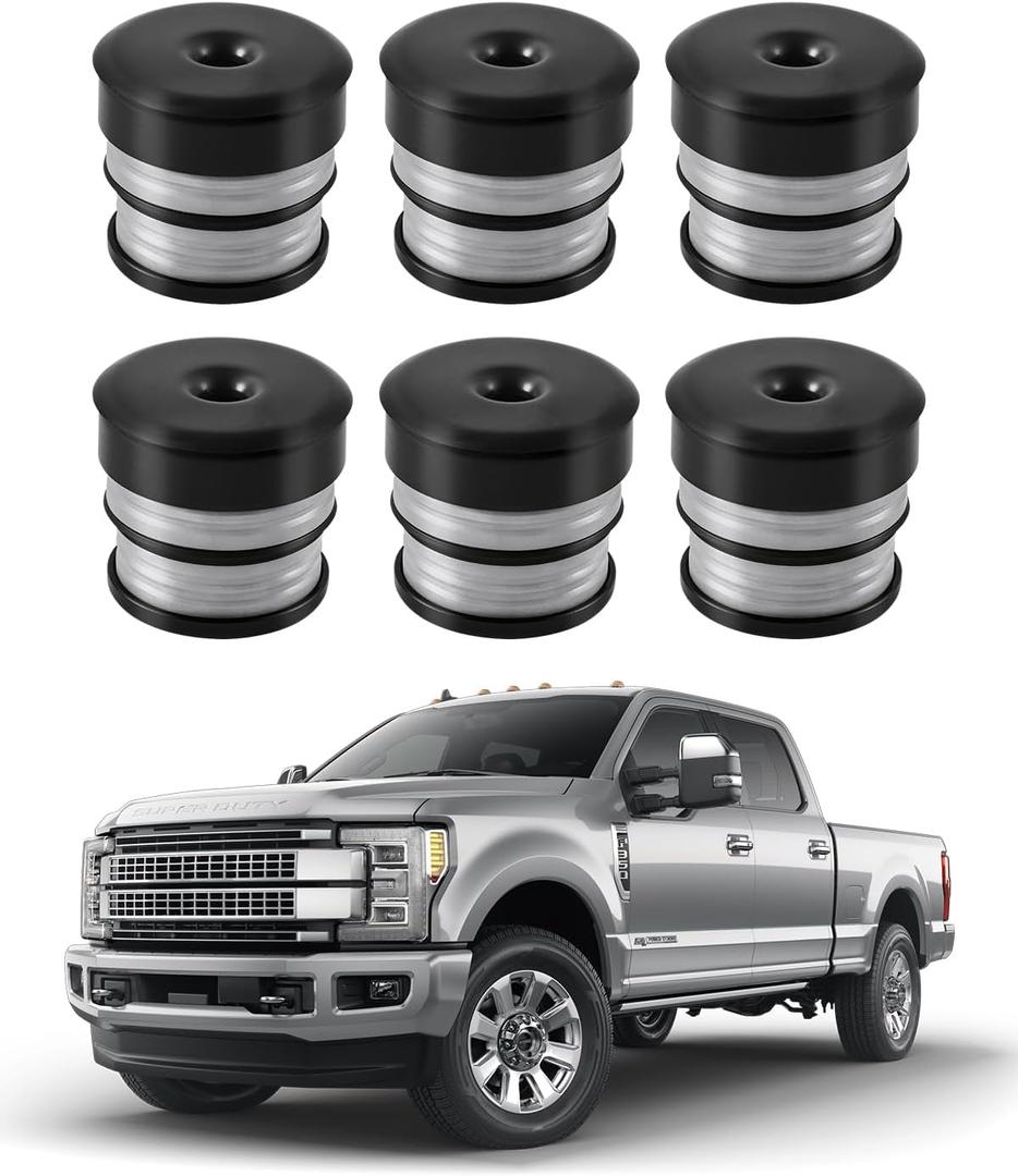 VEVOR Body Mount Bushing Kit, Compatible with 2008-2016 F250 F350 Super Duty, 48 PCS Silicone Body Mount Kit, Quick Replacement, Durable Components for Improving Bumpy Driving Performance, Gray
