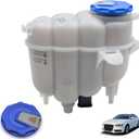 8W0121405E Coolant Reservoir Tank, Radiator Reservoir Tank with Cap & Sensor Compatible for Audi A4, A4 Quattro, A5 Quattro, S5 A5 Sportback Replaces# 8W0121405G 8W0121405F 8W0121405L