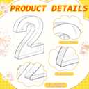 DoubleFill 4 Pcs Acrylic 2026 Number Charcuterie Board Fillable, 2026 Graduation Party Supplies 10" Charcuterie Board Food Serving Trays for Fruit Cheese Snack Graduation Party Decorations