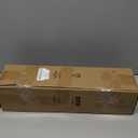 Wolistsa Black Long Double Curtain Rod, Wrap Around Blackout Dual Curtain Rods for Windows 84 to 120 inch, Adjustable Heavy Duty Curved Spliced Room Darkening Double Rods, All Metal, Aluminium Bracket